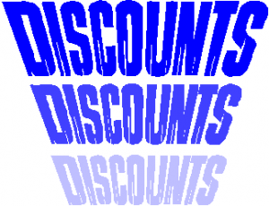 alt text for the image "discounts"