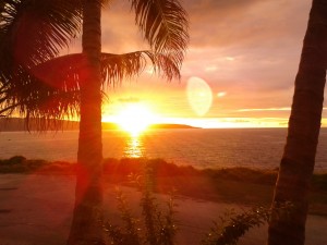 Sunset from Settlement on Christmas Island